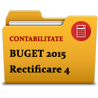 folder contabilitate buget 2015 rectificare 4